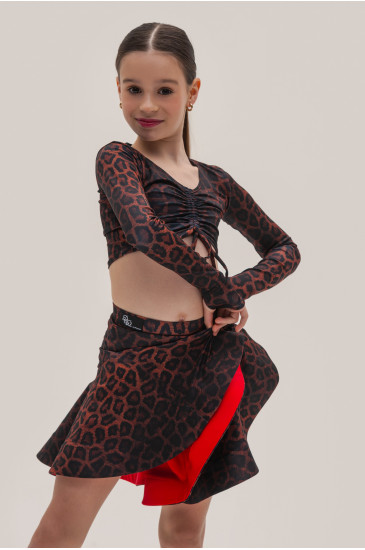 Спідниця для латини - DW Dancewear Lat 137 J