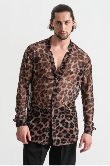 Рубашка мужская PARUS ROBERTO LUXURY MESH