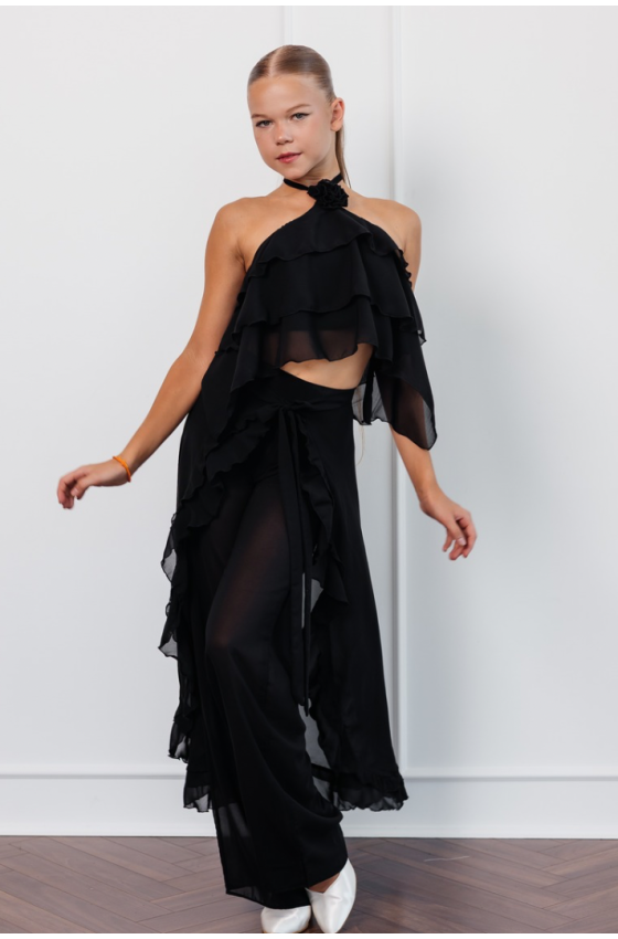 Накидка для танців DW Dancewear 223 (шифон) J - фото 2