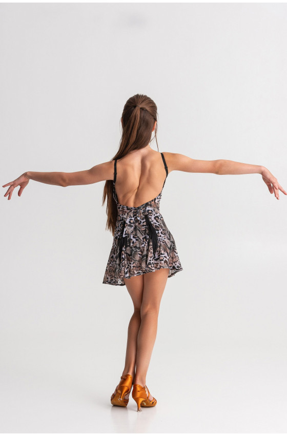 Танцювальне боді DW.Dancewear Lat 224 (mesh) - фото 1