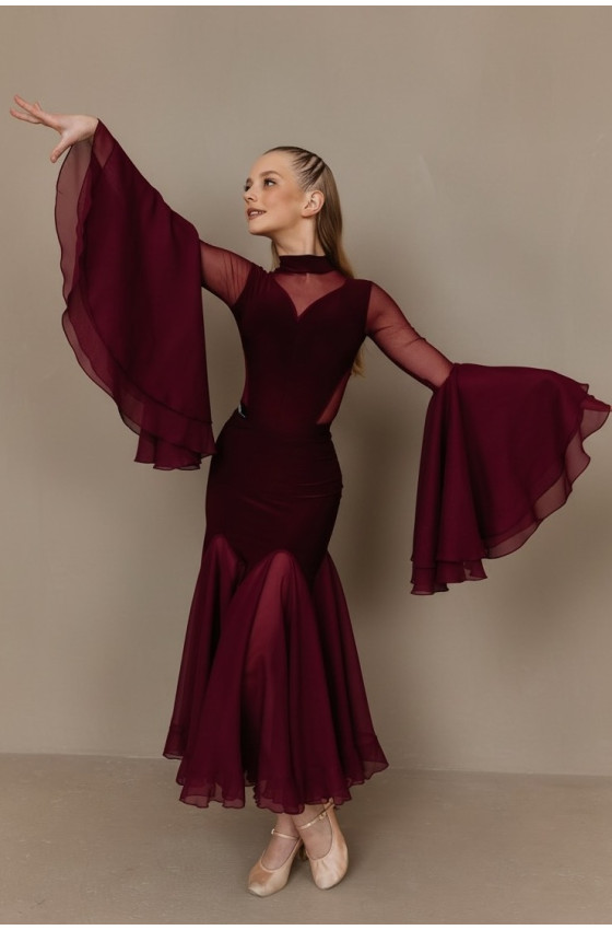 Танцювальне боді DW.Dancewear St 239 (шифон) J