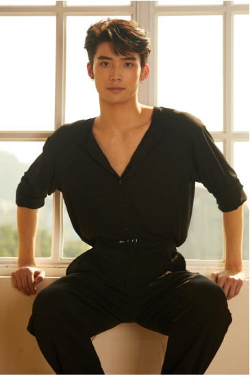 Танцювальна сорочка з круглим вирізом ZYM Orion N040H